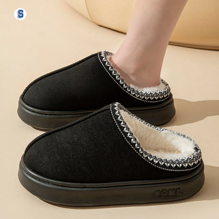 Fluffy slippers for women - Winter fashion