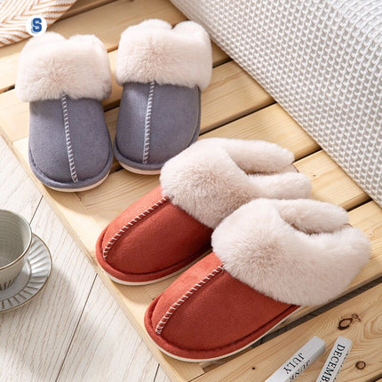 Women's Plush Warm Home Slippers