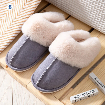 Women's Plush Warm Home Slippers