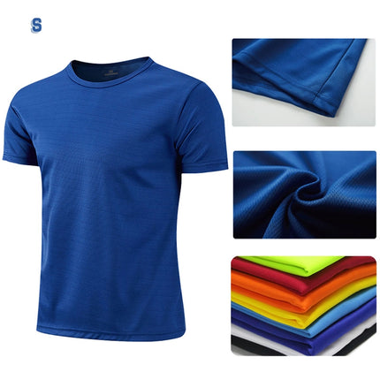 Breathable sports shirt with quick-drying fabric for men and women