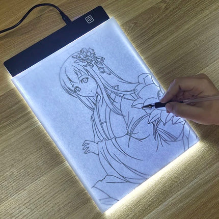 LED Drawing Pad 3 Level Dimmable Drawing Board for Kids