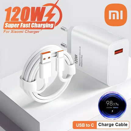 Xiaomi 120W Super snellader USB C Kabel