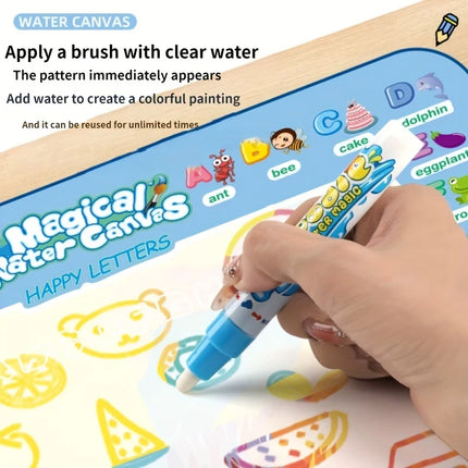 Magic Water Drawing Mat 100x80CM - Educational Toys For Kids