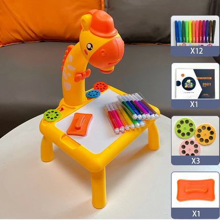 Interactive drawing board for children