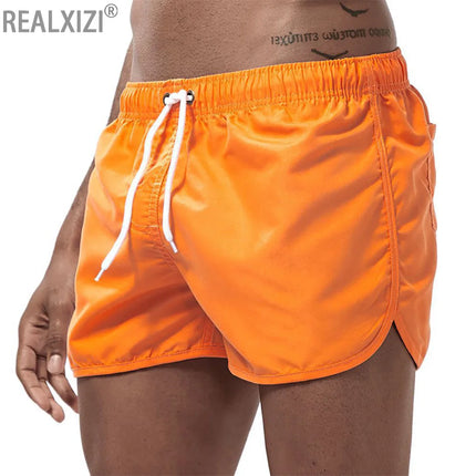 Herren-Badehose, schnell trocknende Strandshorts