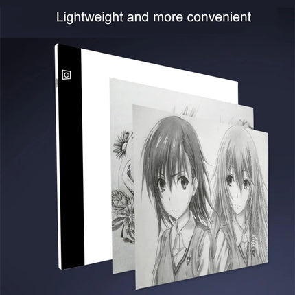 LED Drawing Pad 3 Level Dimmable Drawing Board for Kids