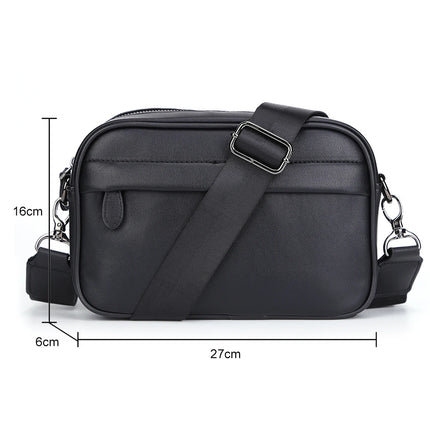 Casual Schoudertas voor Heren PU Leren Messenger Bag