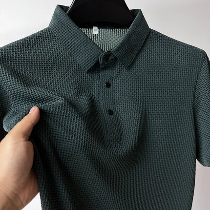 Summer Men's Business Casual Polo - M-4XL