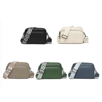 Luxe Crossbody Tas van PU Leer - Designer Handtas voor Vrouwen