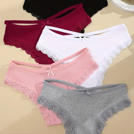 Sexy Cotton Women's Panties - Pack of 4