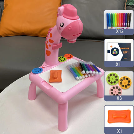 Interactive drawing board for children