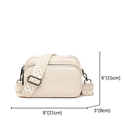 Luxe Crossbody Tas van PU Leer - Designer Handtas voor Vrouwen